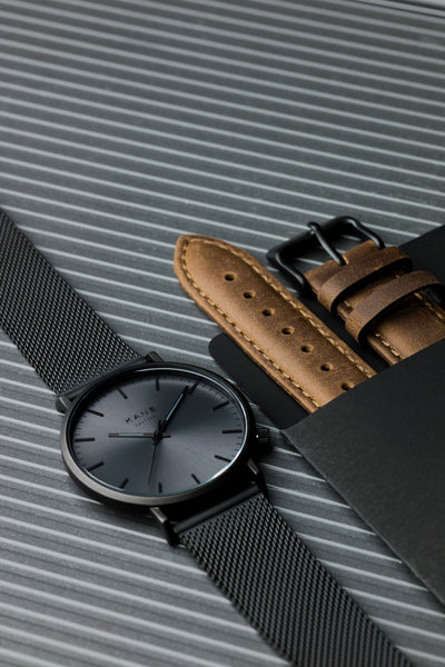 Make a Statement with the Vintage Brown Leather Strap
