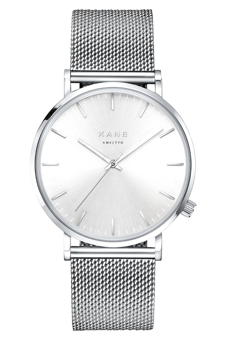 Silver Stainless Steel Watch Amazon.com: CHRONOS Women main image 3