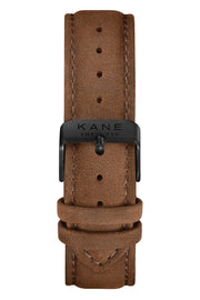 Vintage Brown Leather Strap (black)