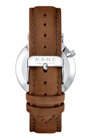 Silver Steel Vintage Brown