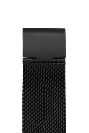 Black Mesh Steel Strap