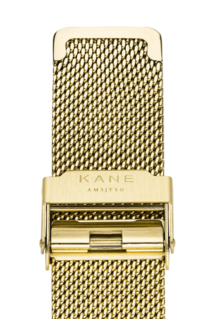 Gold Mesh Steel Strap