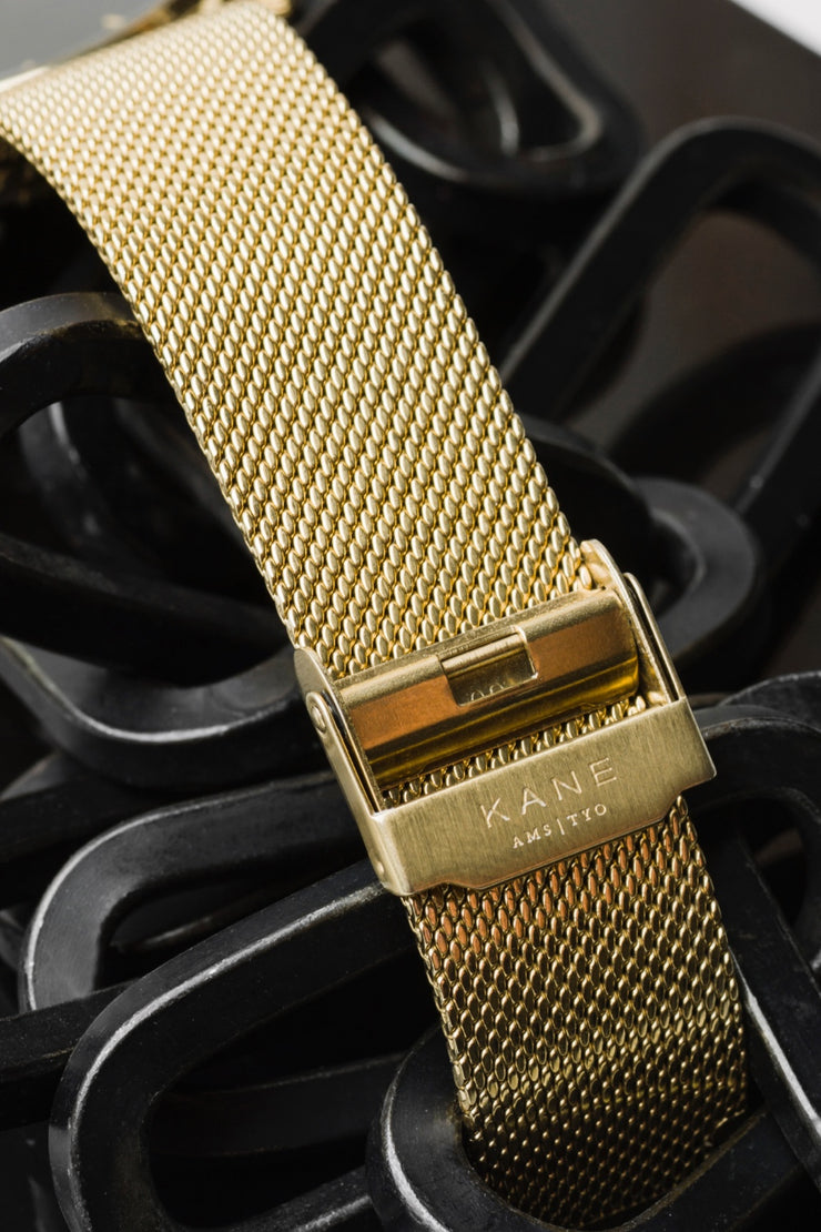 Minimalist Watch Straps by KANE® - Vintage Brown Leather Gold™ – KANE  Watches